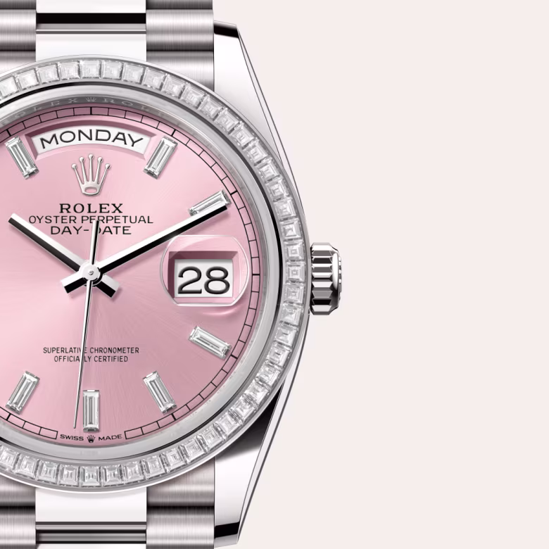 Rolex Day-Date 18 ct white gold M128399TBR-0029 - Rolex Boutique Sentosa