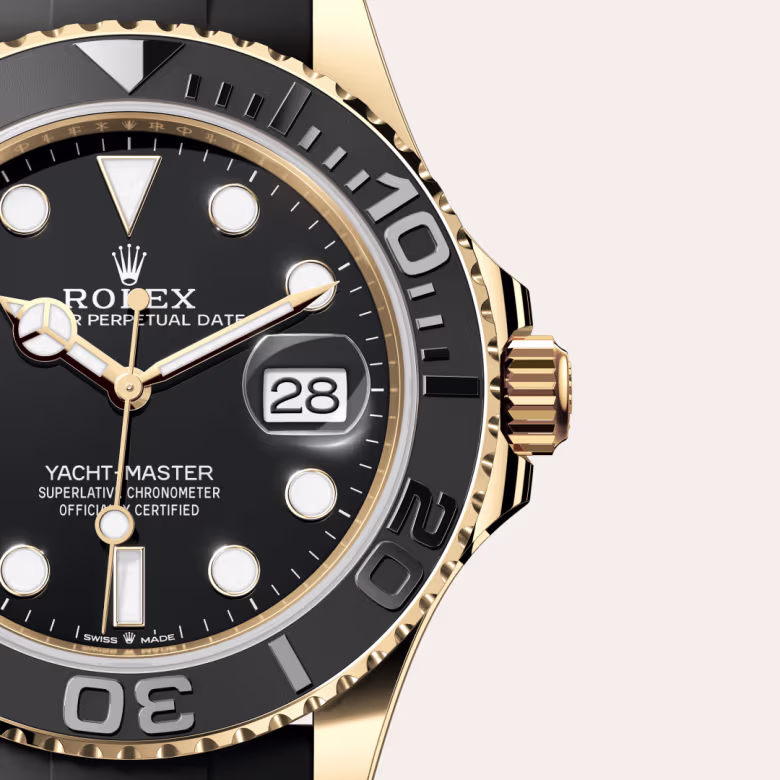 Rolex Yacht-Master 18 ct yellow gold M226658-0001 - Rolex Boutique Sentosa