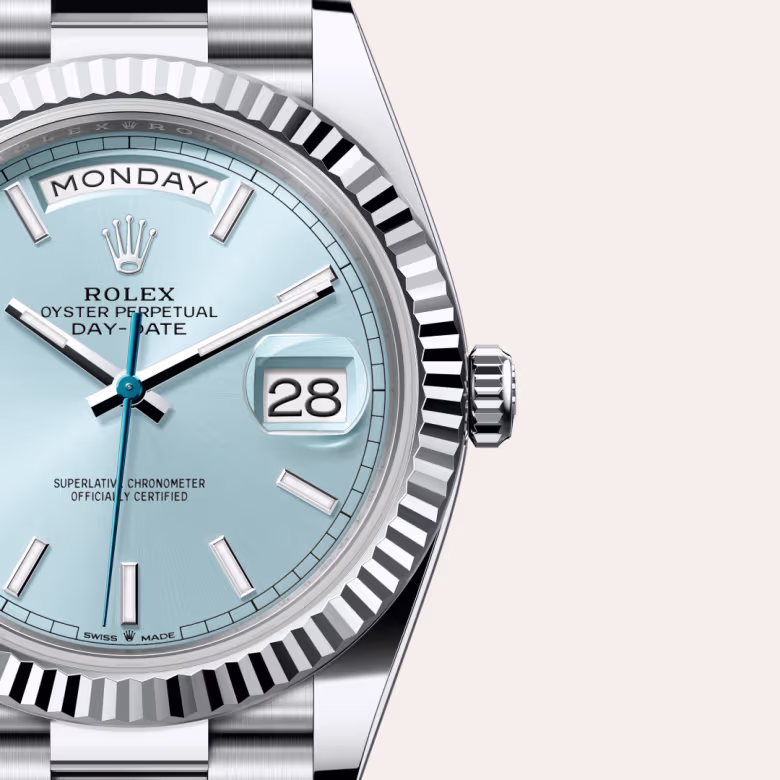 Rolex Day-Date Platinum M228236-0018 - Rolex Boutique Sentosa