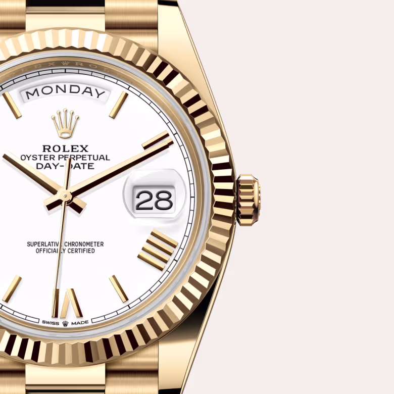 Rolex Day-Date 18 ct yellow gold M228238-0042 - Rolex Boutique Sentosa