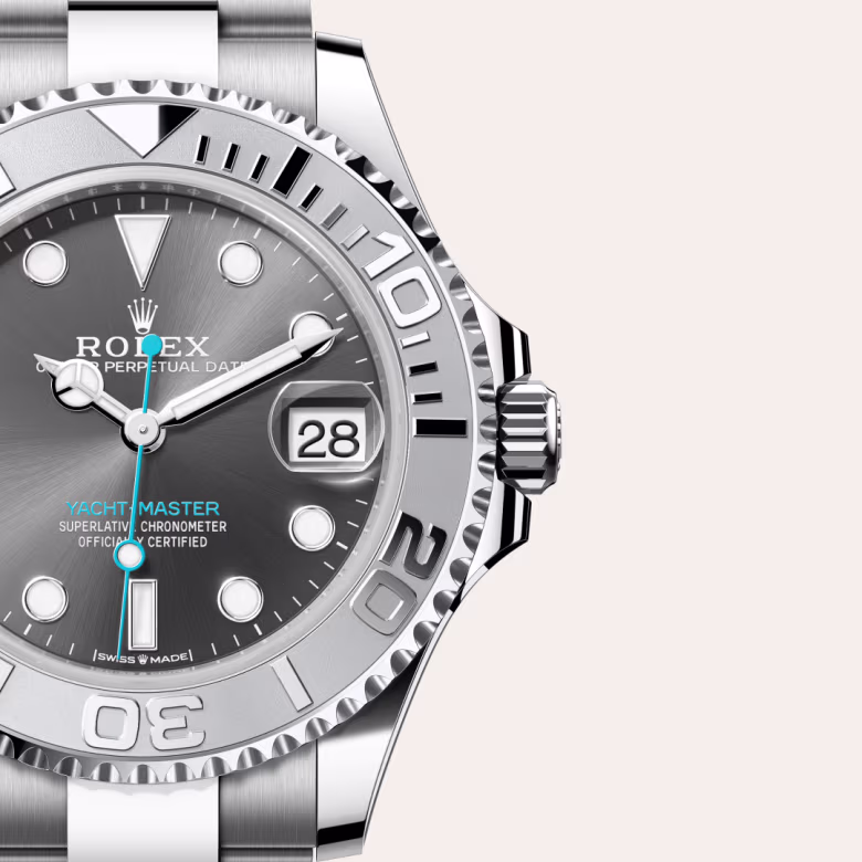 Rolex Yacht-Master Rolesium - combination of Oystersteel and platinum M268622-0002 - Rolex Boutique Sentosa