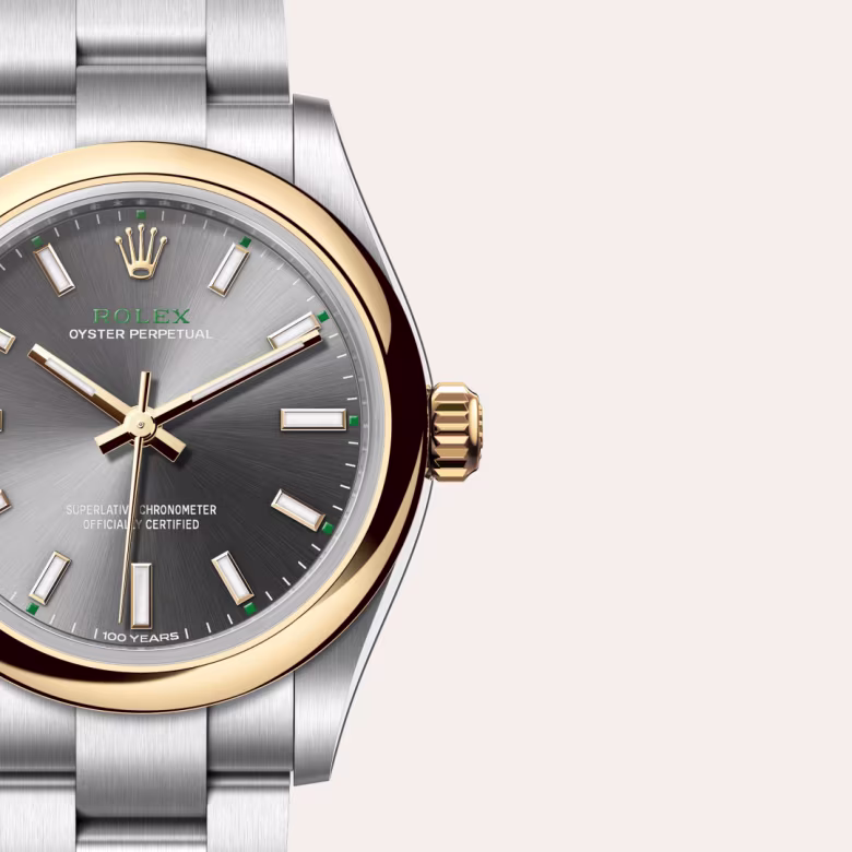 Rolex Oyster Perpetual Yellow Rolesor - combination of Oystersteel and yellow gold M277203-0001 - Rolex Boutique Sentosa