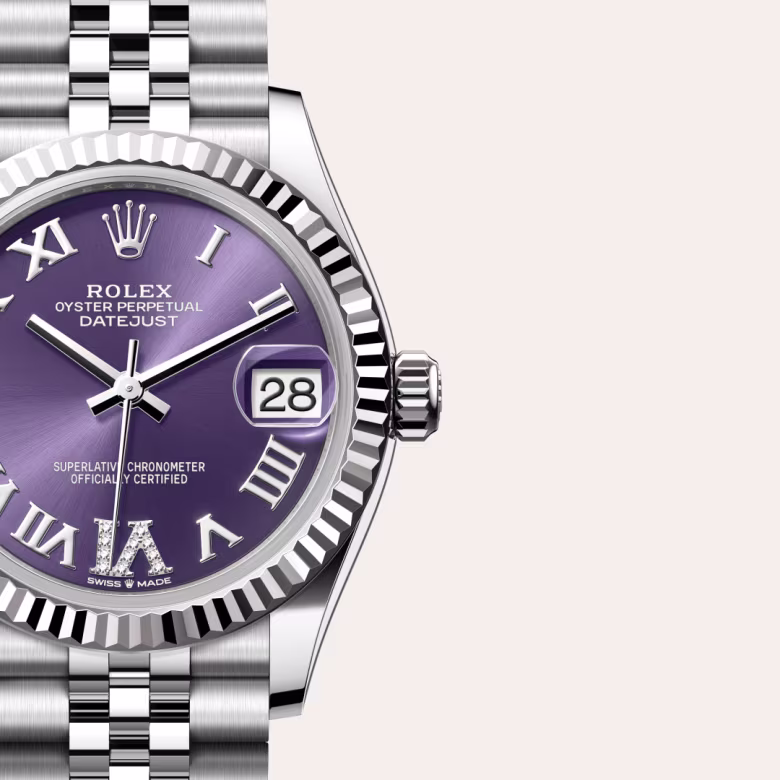 Rolex Datejust White Rolesor - combination of Oystersteel and white gold M278274-0026 - Rolex Boutique Sentosa