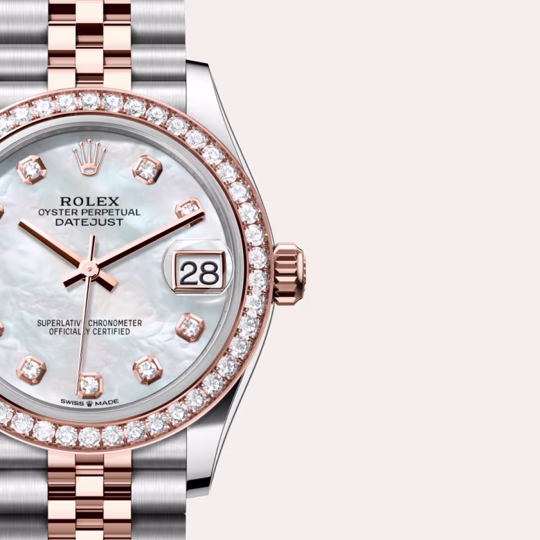 Rolex Datejust Everose Rolesor - combination of Oystersteel and Everose gold M278381RBR-0026 - Rolex Boutique Sentosa