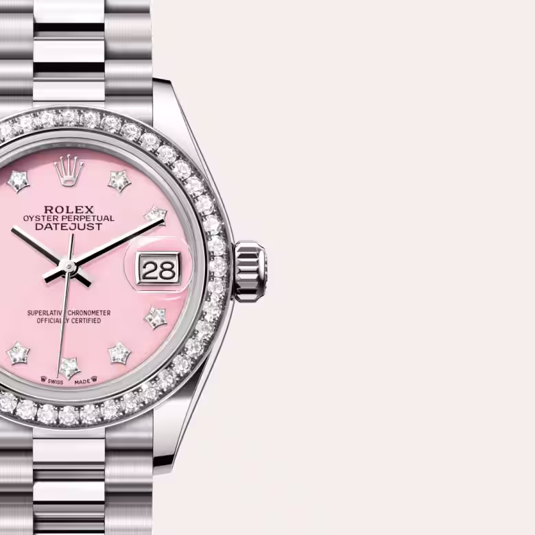Rolex Lady-Datejust 18 ct white gold M279139RBR-0002 - Rolex Boutique Sentosa