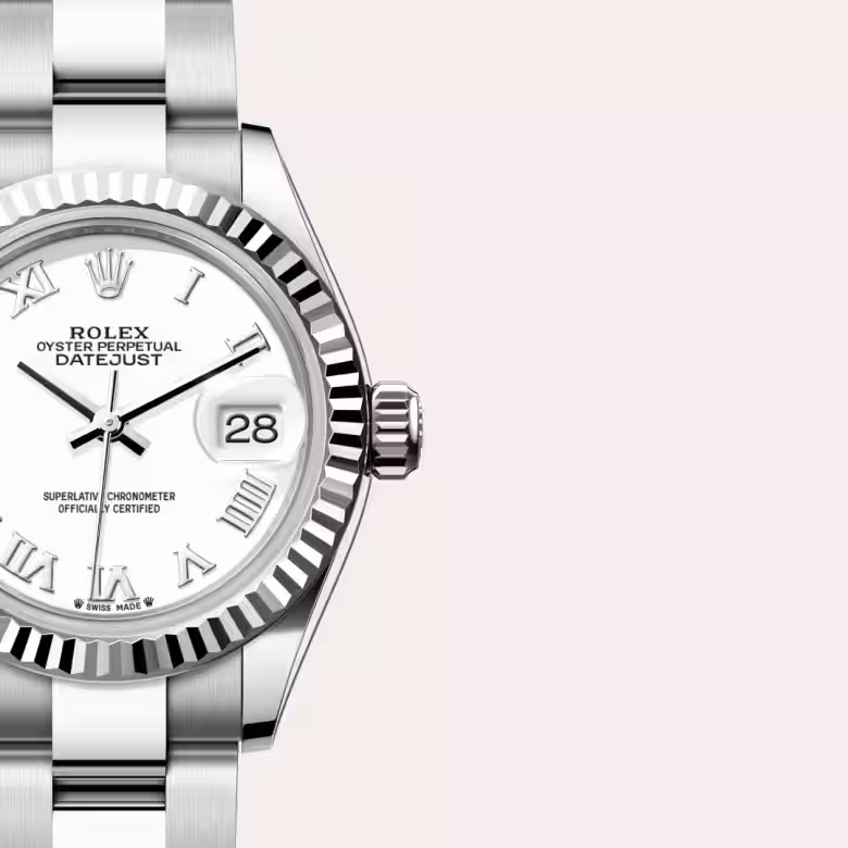 Rolex Lady-Datejust White Rolesor - combination of Oystersteel and white gold M279174-0020 - Rolex Boutique Sentosa