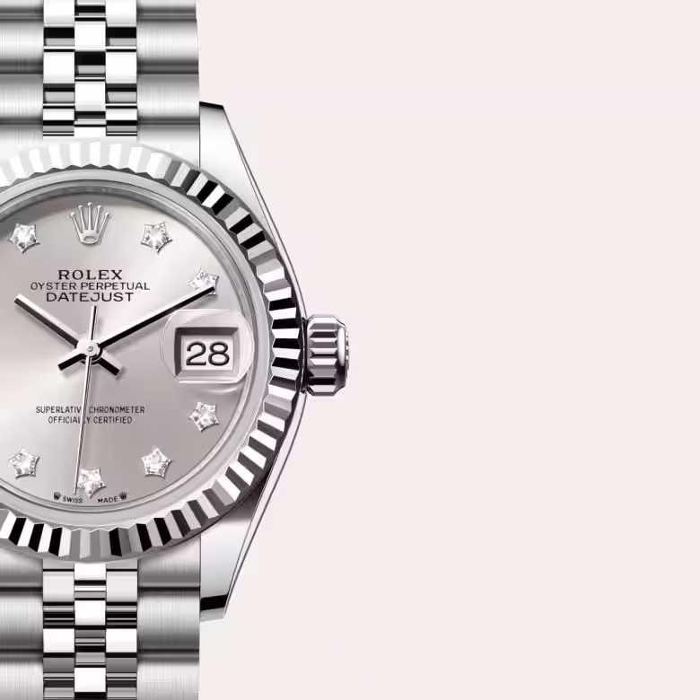 Rolex Lady-Datejust White Rolesor - combination of Oystersteel and white gold M279174-0021 - Rolex Boutique Sentosa