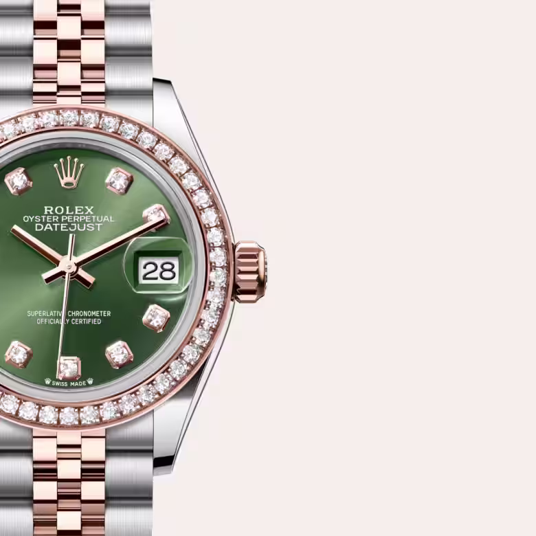 Rolex Lady-Datejust Everose Rolesor - combination of Oystersteel and Everose gold M279381RBR-0007 - Rolex Boutique Sentosa