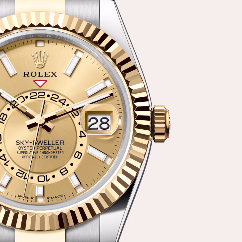 Rolex Sky-Dweller Yellow Rolesor - combination of Oystersteel and yellow gold M336933-0001 - Rolex Boutique Sentosa