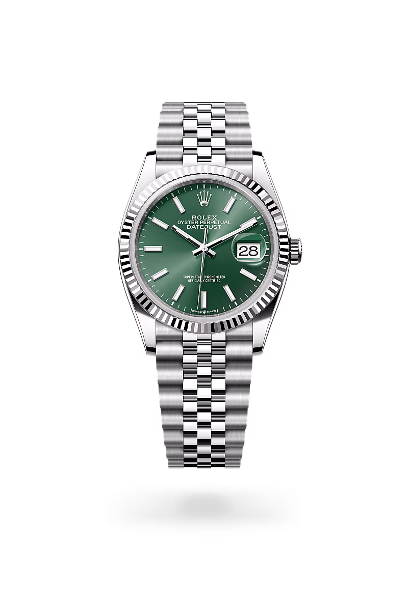 Rolex - Datejust 36 - Oyster, 36 mm, Oystersteel and white gold M126234-0051