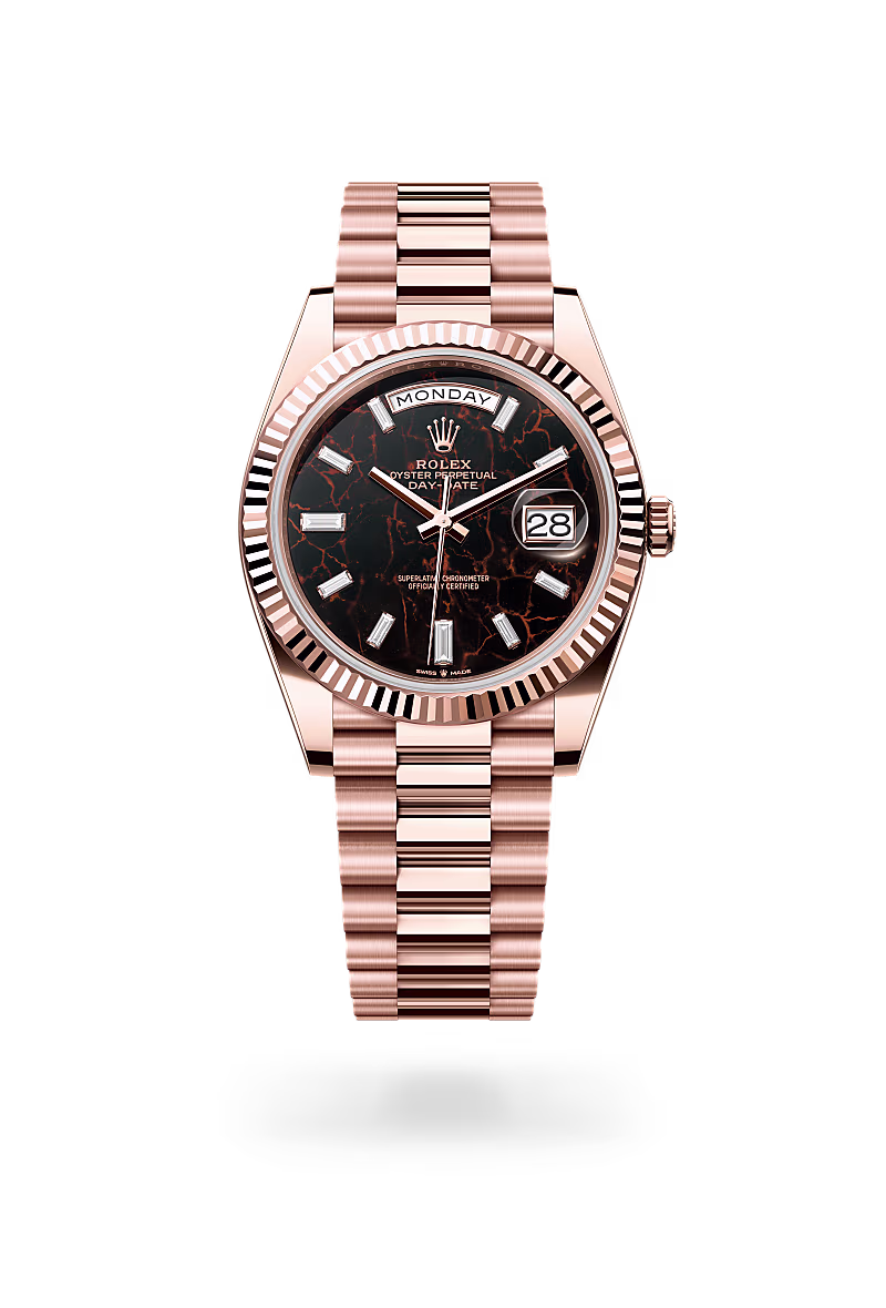 Rolex - Day-Date 40 - 40 mm, Everose gold, Oyster M228235-0045