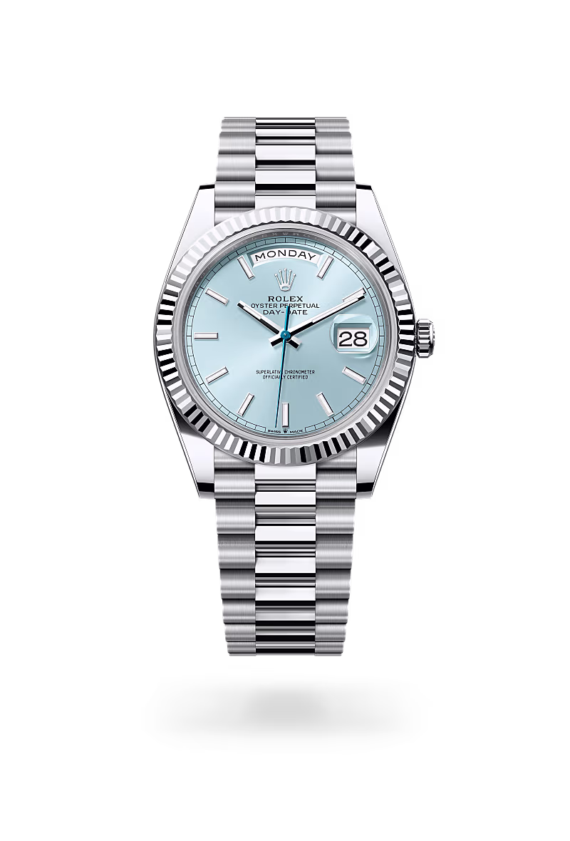 Rolex Day-Date Platinum M228236-0018 - Rolex Boutique Sentosa