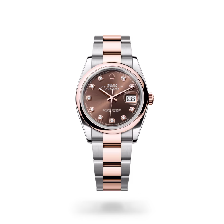Rolex Datejust Everose Rolesor - combination of Oystersteel and Everose gold M126201-0054 - Rolex Boutique Sentosa