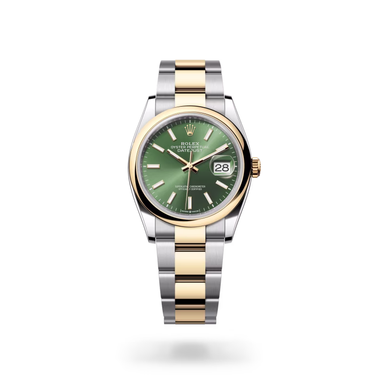 Rolex Datejust Yellow Rolesor - combination of Oystersteel and yellow gold M126203-0058 - Rolex Boutique Sentosa