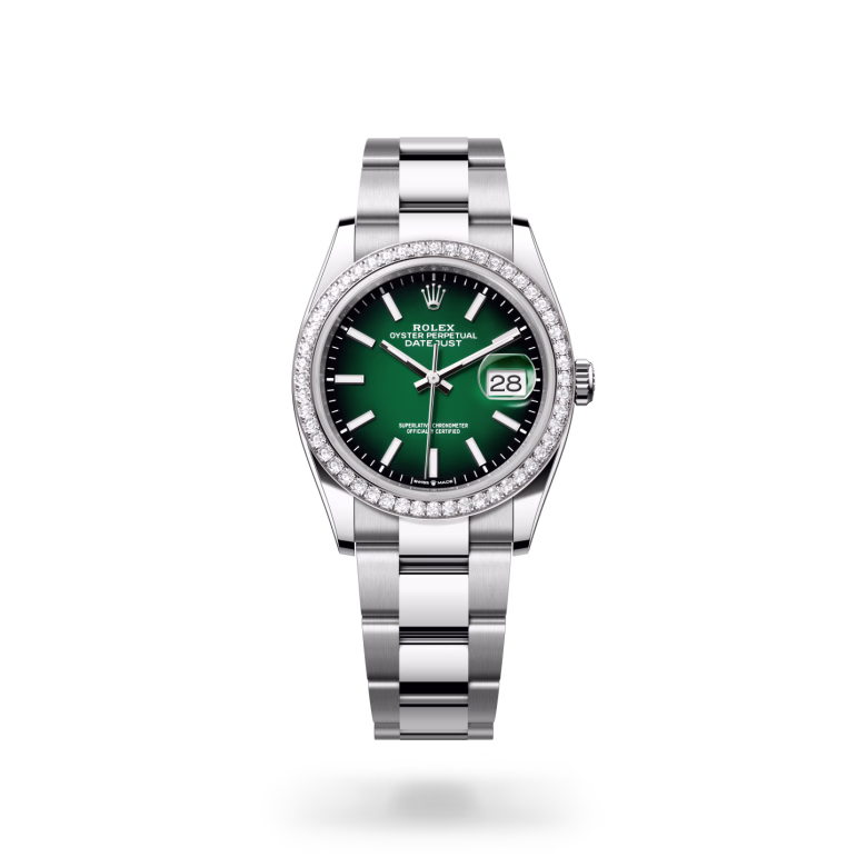 Rolex Datejust White Rolesor - combination of Oystersteel and white gold M126284RBR-0052 - Rolex Boutique Sentosa