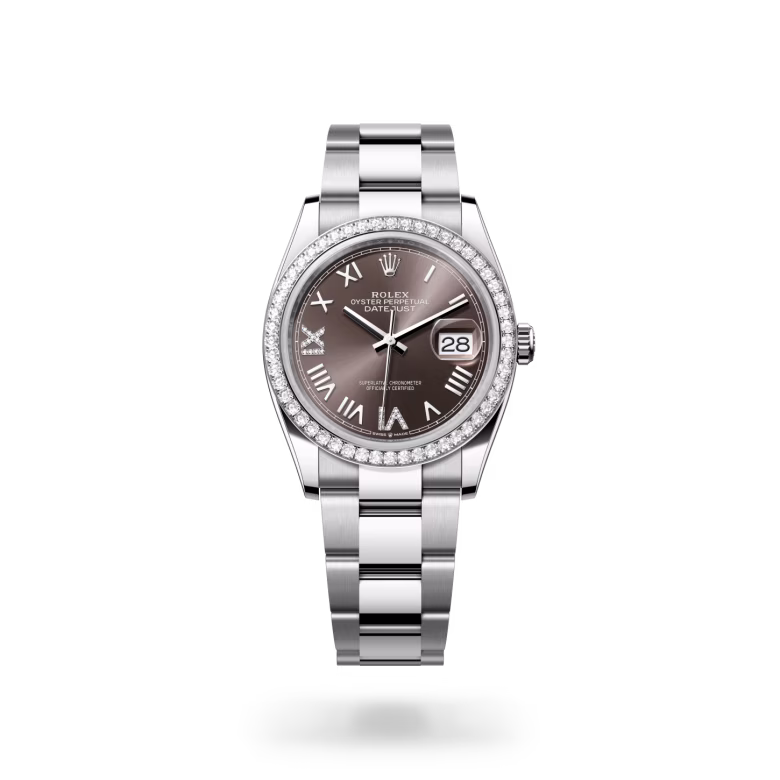Rolex Datejust White Rolesor - combination of Oystersteel and white gold M126284RBR-0064 - Rolex Boutique Sentosa