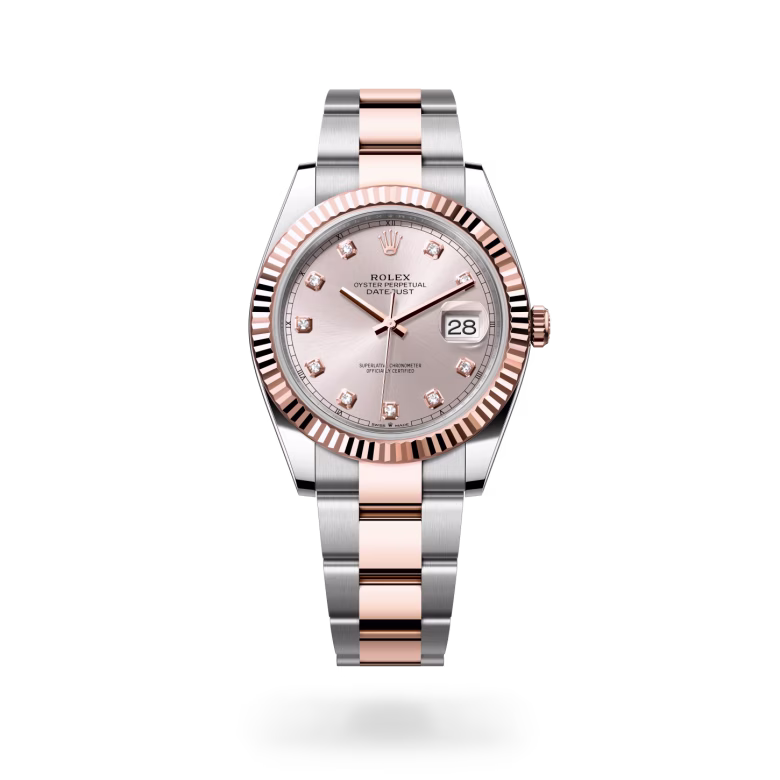 Rolex Datejust Everose Rolesor - combination of Oystersteel and Everose gold M126331-0007 - Rolex Boutique Sentosa
