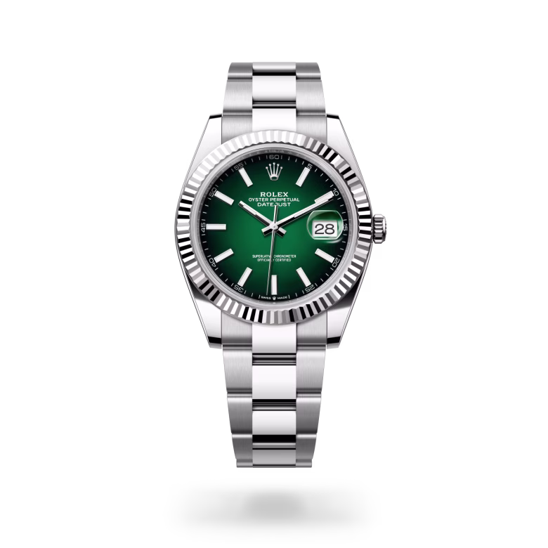 Rolex Datejust White Rolesor - combination of Oystersteel and white gold M126334-0033 - Rolex Boutique Sentosa
