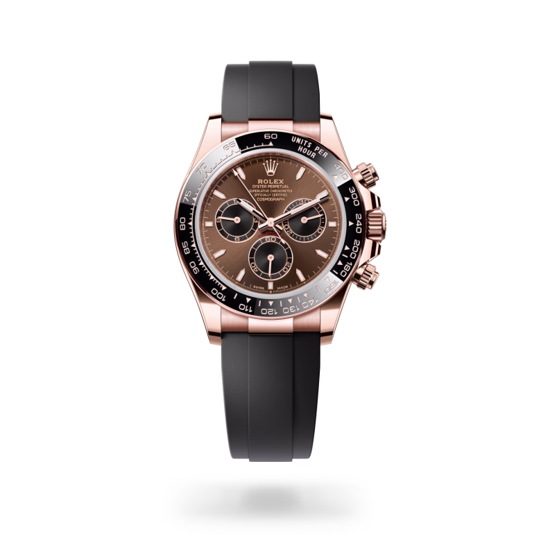Rolex Cosmograph Daytona 18 ct Everose gold M126515LN-0010 - Rolex Boutique Sentosa