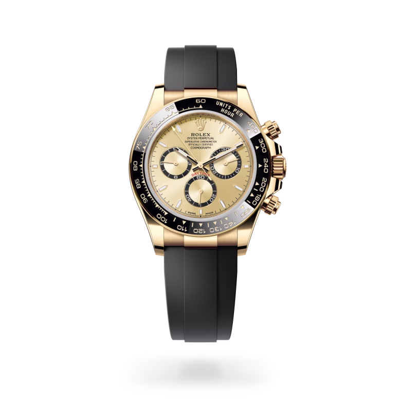 Rolex Cosmograph Daytona 18 ct yellow gold M126518LN-0010 - Rolex Boutique Sentosa