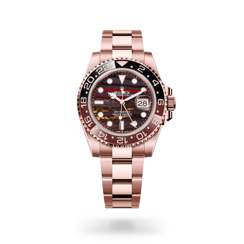 Rolex GMT-Master II 18 ct Everose gold M126715CHNR-0002 - Rolex Boutique Sentosa