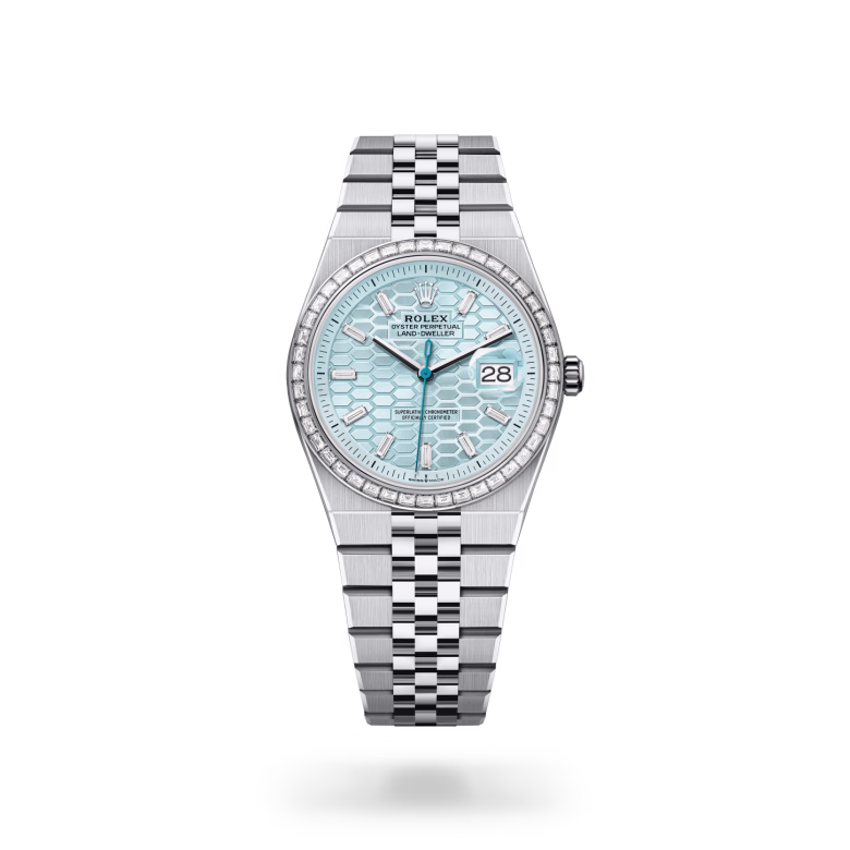 Rolex Land-Dweller Platinum M127286TBR-0001 - Rolex Boutique Sentosa
