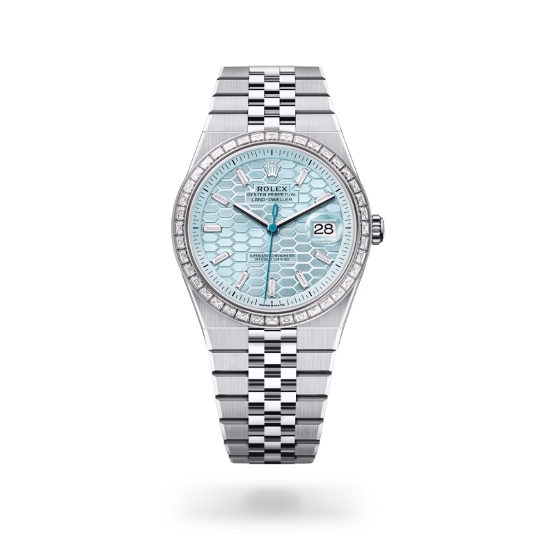 Rolex Land-Dweller Platinum M127386TBR-0001 - Rolex Boutique Sentosa