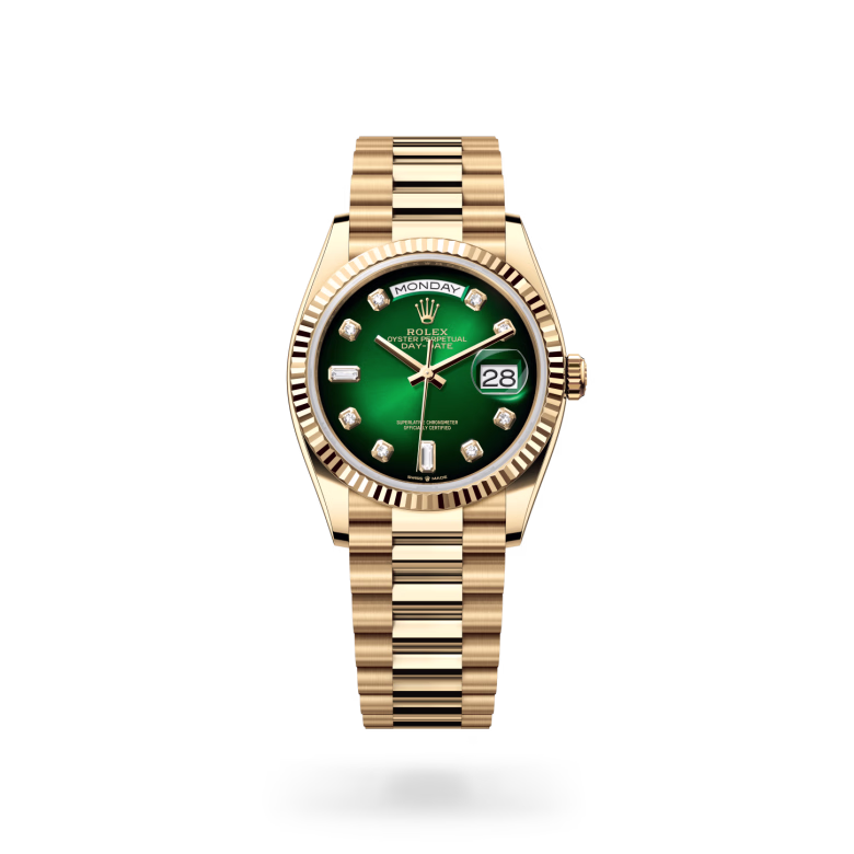 Rolex Day-Date 18 ct yellow gold M128238-0069 - Rolex Boutique Sentosa