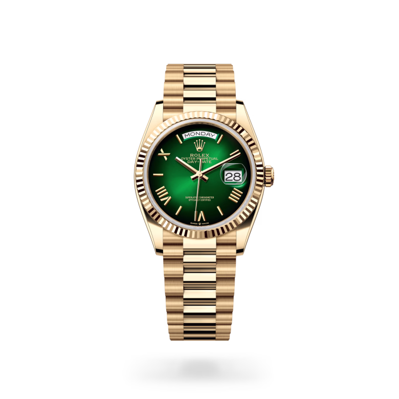 Rolex Day-Date 18 ct yellow gold M128238-0118 - Rolex Boutique Sentosa