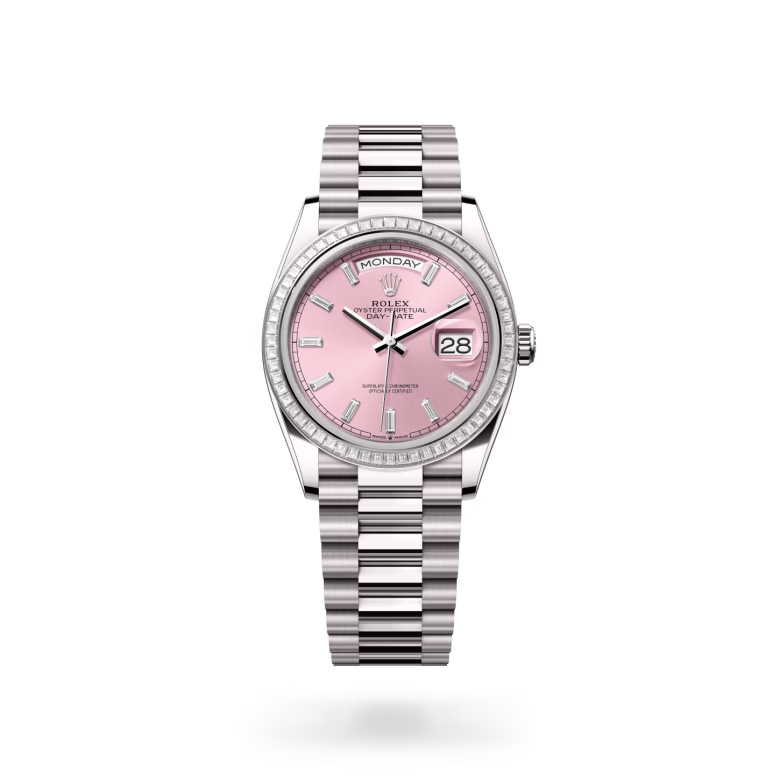 Rolex Day-Date 18 ct white gold M128399TBR-0029 - Rolex Boutique Sentosa
