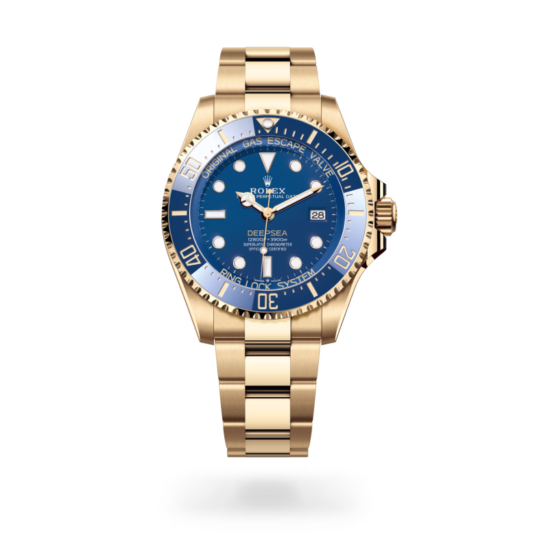 Rolex Deepsea 18 ct yellow gold M136668LB-0001 - Rolex Boutique Sentosa
