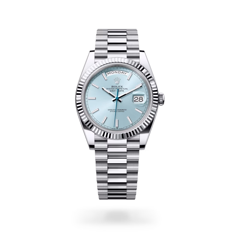 Rolex Day-Date Platinum M228236-0018 - Rolex Boutique Sentosa