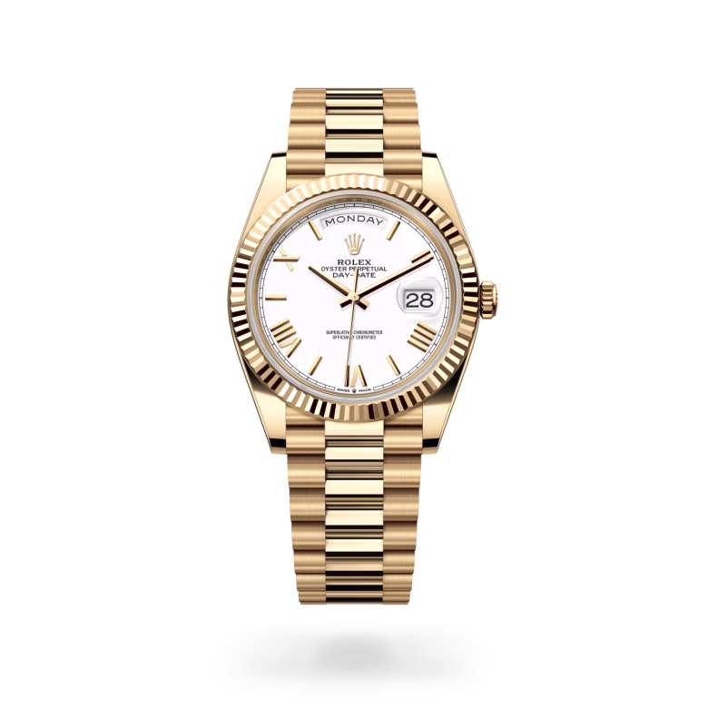 Rolex Day-Date 18 ct yellow gold M228238-0042 - Rolex Boutique Sentosa