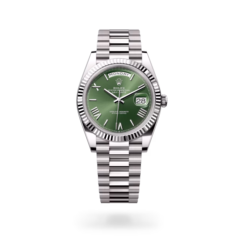 Rolex Day-Date 18 ct white gold M228239-0033 - Rolex Boutique Sentosa