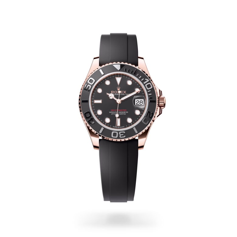 Rolex Yacht-Master 18 ct Everose gold M268655-0017 - Rolex Boutique Sentosa