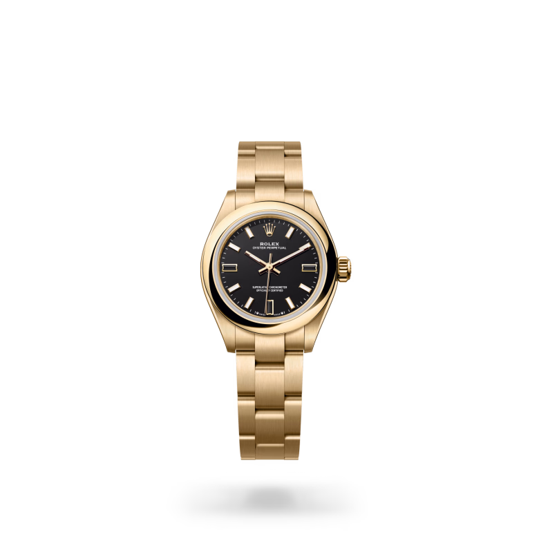 Rolex Oyster Perpetual 18 ct yellow gold M276208-0001 - Rolex Boutique Sentosa