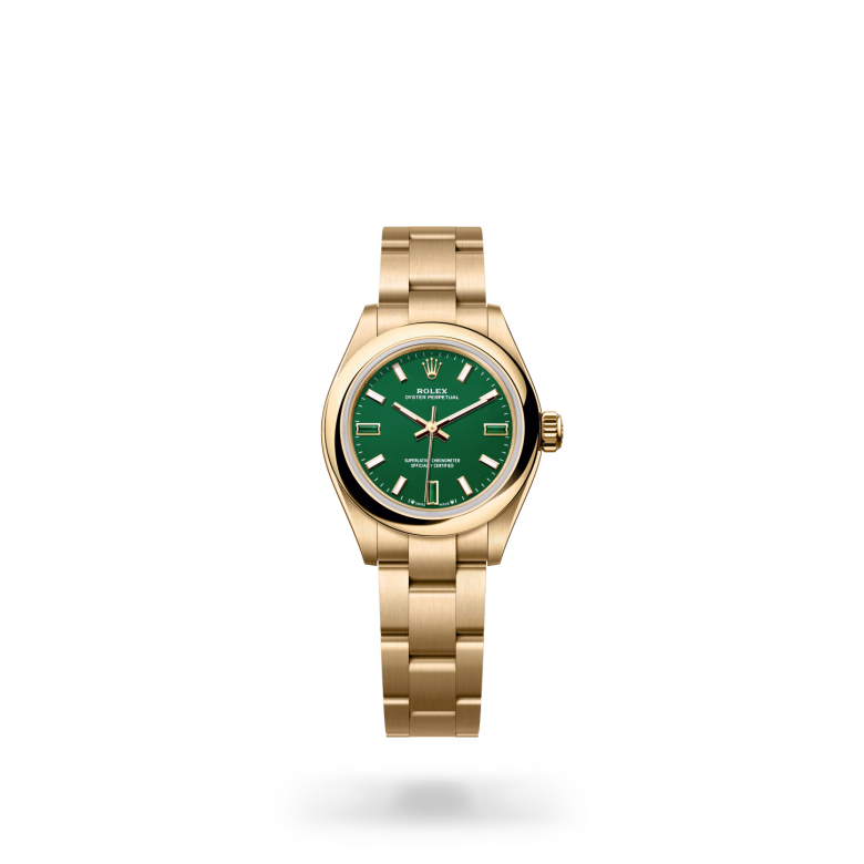 Rolex Oyster Perpetual 18 ct yellow gold M276208-0002 - Rolex Boutique Sentosa