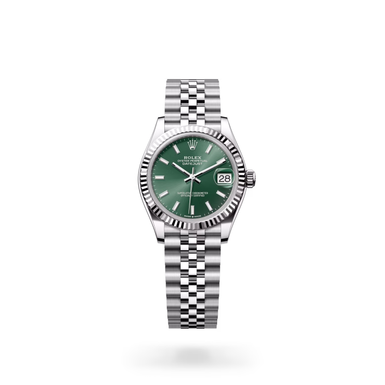 Rolex Datejust White Rolesor - combination of Oystersteel and white gold M278274-0018 - Rolex Boutique Sentosa