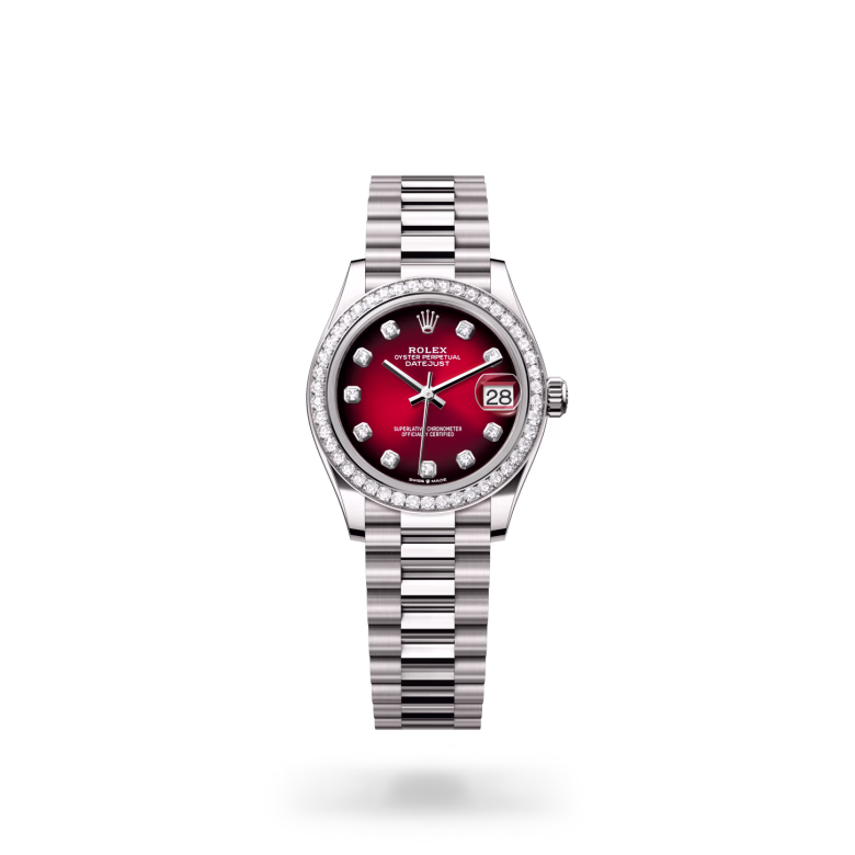Rolex Datejust 18 ct white gold M278289RBR-0028 - Rolex Boutique Sentosa