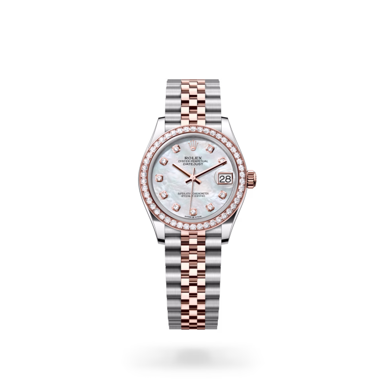 Rolex Datejust Everose Rolesor - combination of Oystersteel and Everose gold M278381RBR-0026 - Rolex Boutique Sentosa