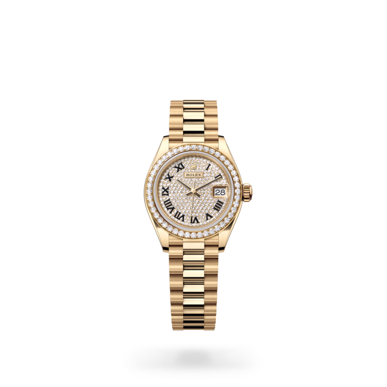 Rolex Lady-Datejust 18 ct yellow gold M279138RBR-0029 - Rolex Boutique Sentosa