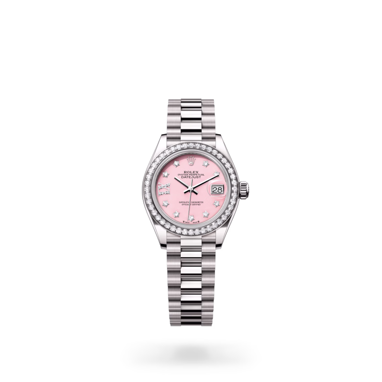 Rolex Lady-Datejust 18 ct white gold M279139RBR-0002 - Rolex Boutique Sentosa
