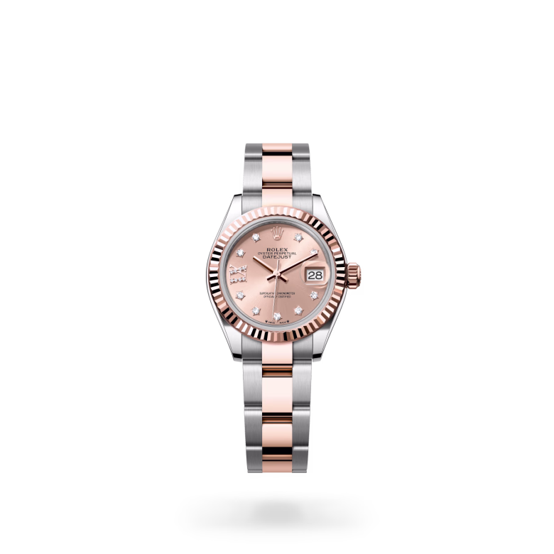 Rolex Lady-Datejust Everose Rolesor - combination of Oystersteel and Everose gold M279171-0028 - Rolex Boutique Sentosa