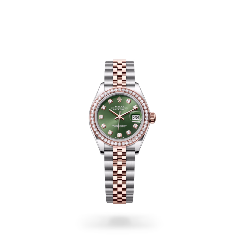 Rolex Lady-Datejust Everose Rolesor - combination of Oystersteel and Everose gold M279381RBR-0007 - Rolex Boutique Sentosa