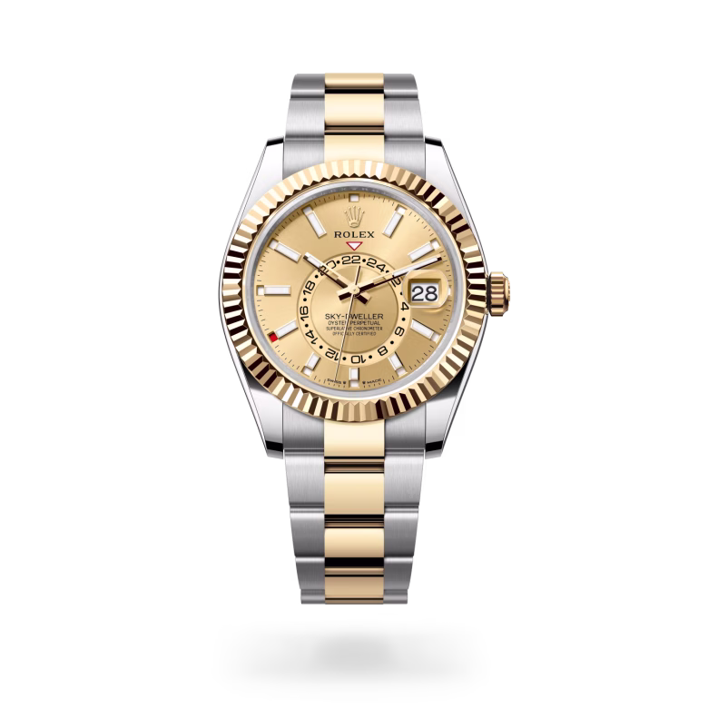 Rolex Sky-Dweller Yellow Rolesor - combination of Oystersteel and yellow gold M336933-0001 - Rolex Boutique Sentosa