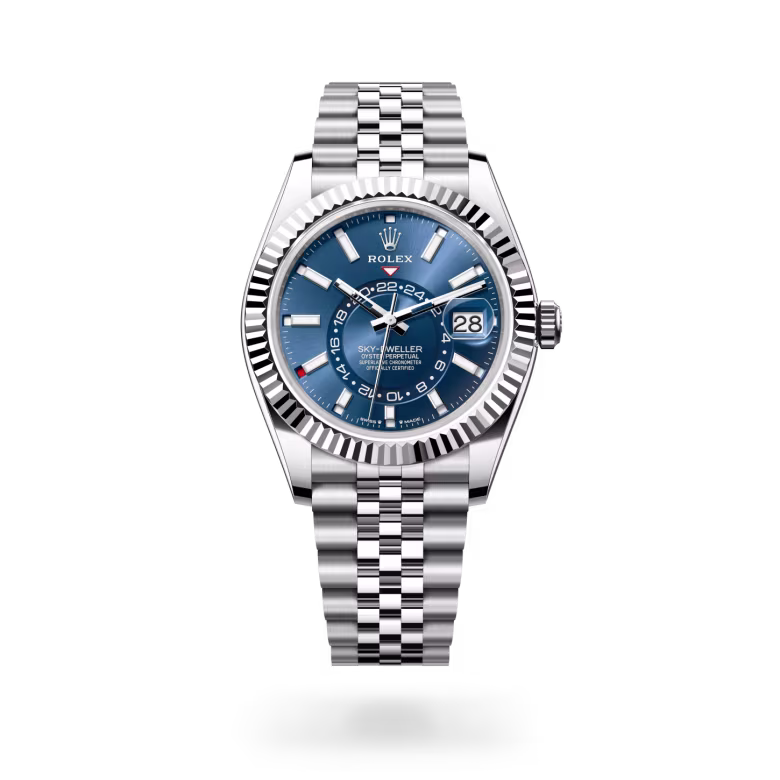 Rolex Sky-Dweller White Rolesor - combination of Oystersteel and white gold M336934-0006 - Rolex Boutique Sentosa